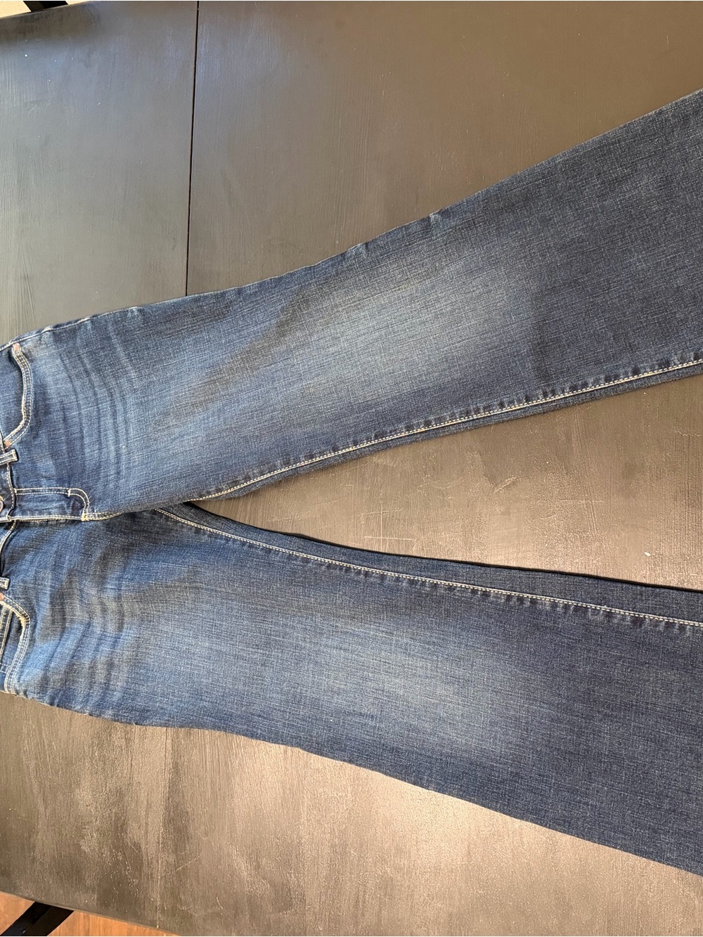 Wrangler Women's Blue Straight Leg Jeans